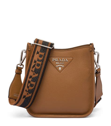 prada black and brown bag|prada brown studded crossbody bag.